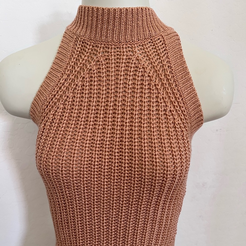 Halter Top Woven Heart